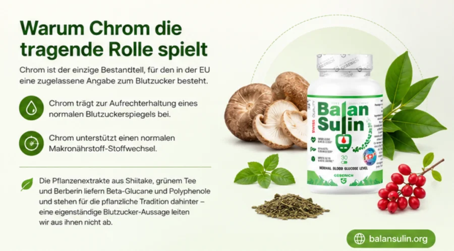 Balansulin — Chrom für einen normalen Blutzuckerspiegel