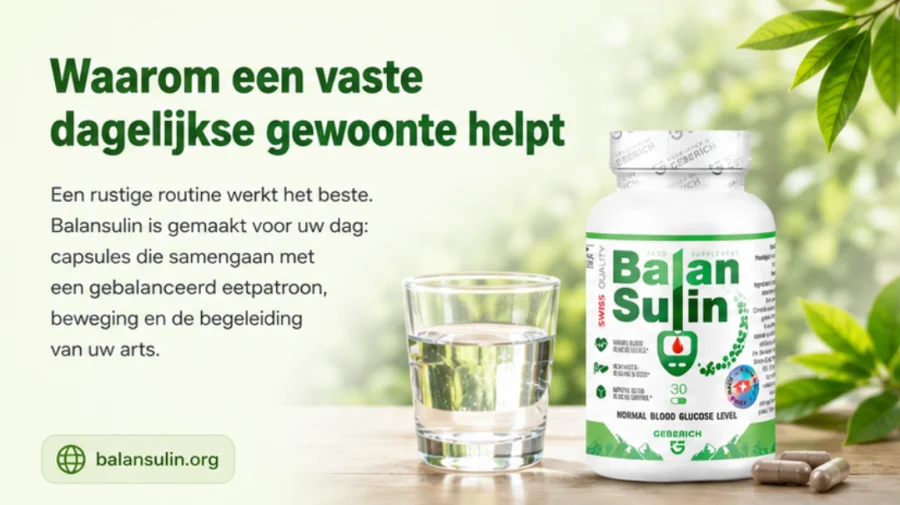 Balansulin — een eenvoudige dagelijkse gewoonte in capsulevorm