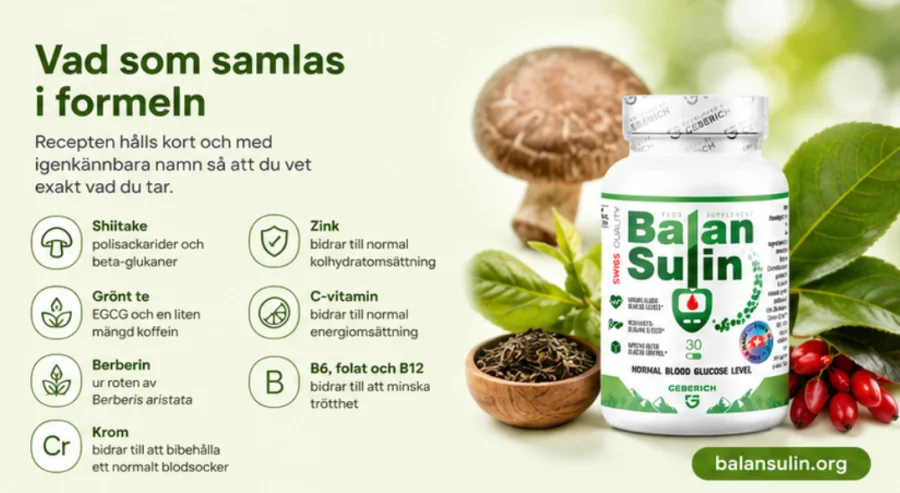 Balansulin — formel med nio verksamma ämnen