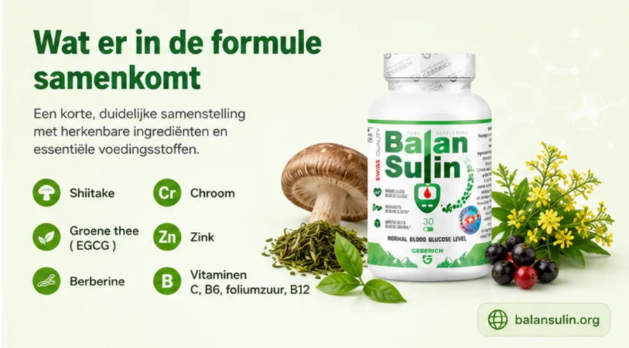 Balansulin — formule met negen werkzame stoffen