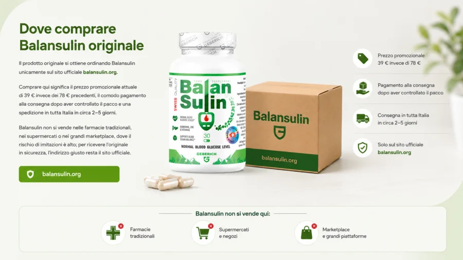 Balansulin — Originalprodukt auf der offiziellen Website in Österreich bestellen