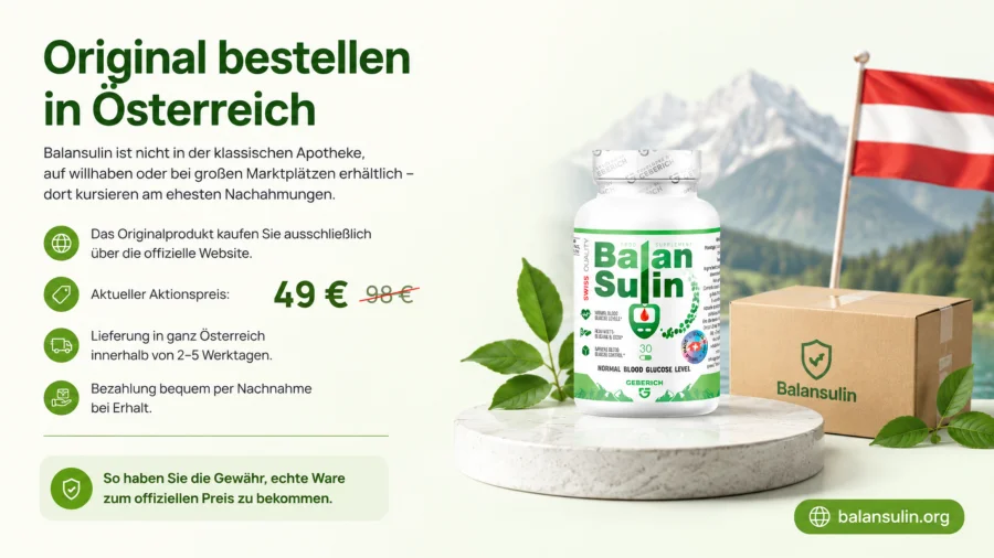 Balansulin — Originalprodukt auf der offiziellen Website in Österreich bestellen