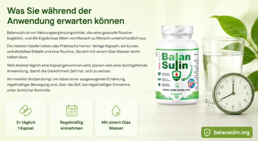 Balansulin — Vitamine und Zink für den Stoffwechsel