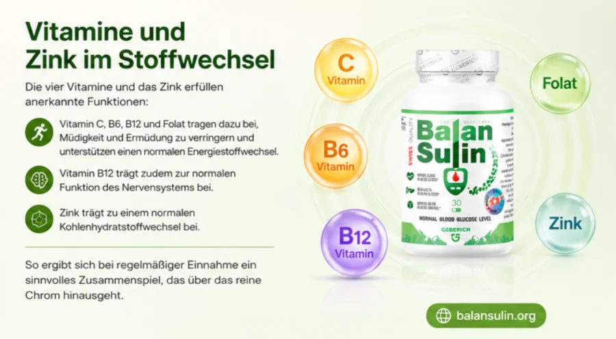 Balansulin — Vitamine und Zink für den Stoffwechsel