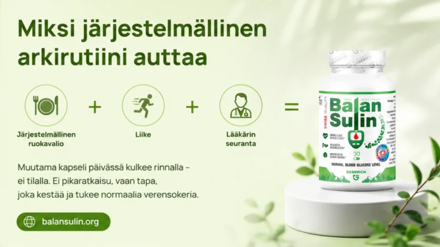 Balansulin — yksinkertainen päivittäinen tapa kapselimuodossa